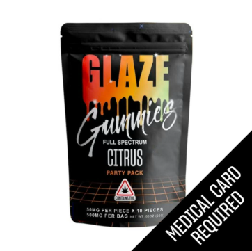 Photograph of product: Citrus Party 50mg Full Spectrum Gummies