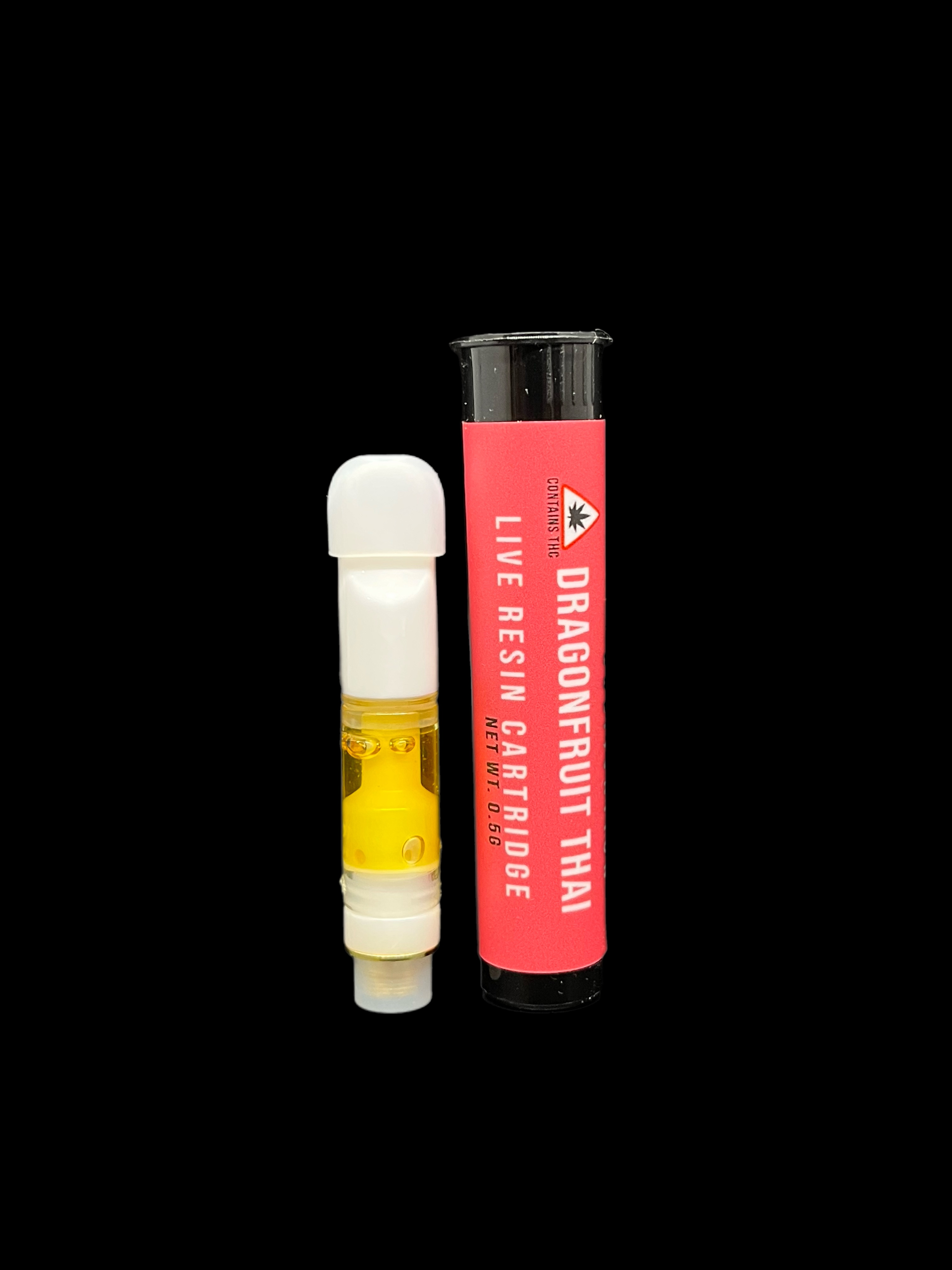 Photograph of product: Blackwood Cultivation: Dragonfruit Thai Live Resin Cartridge