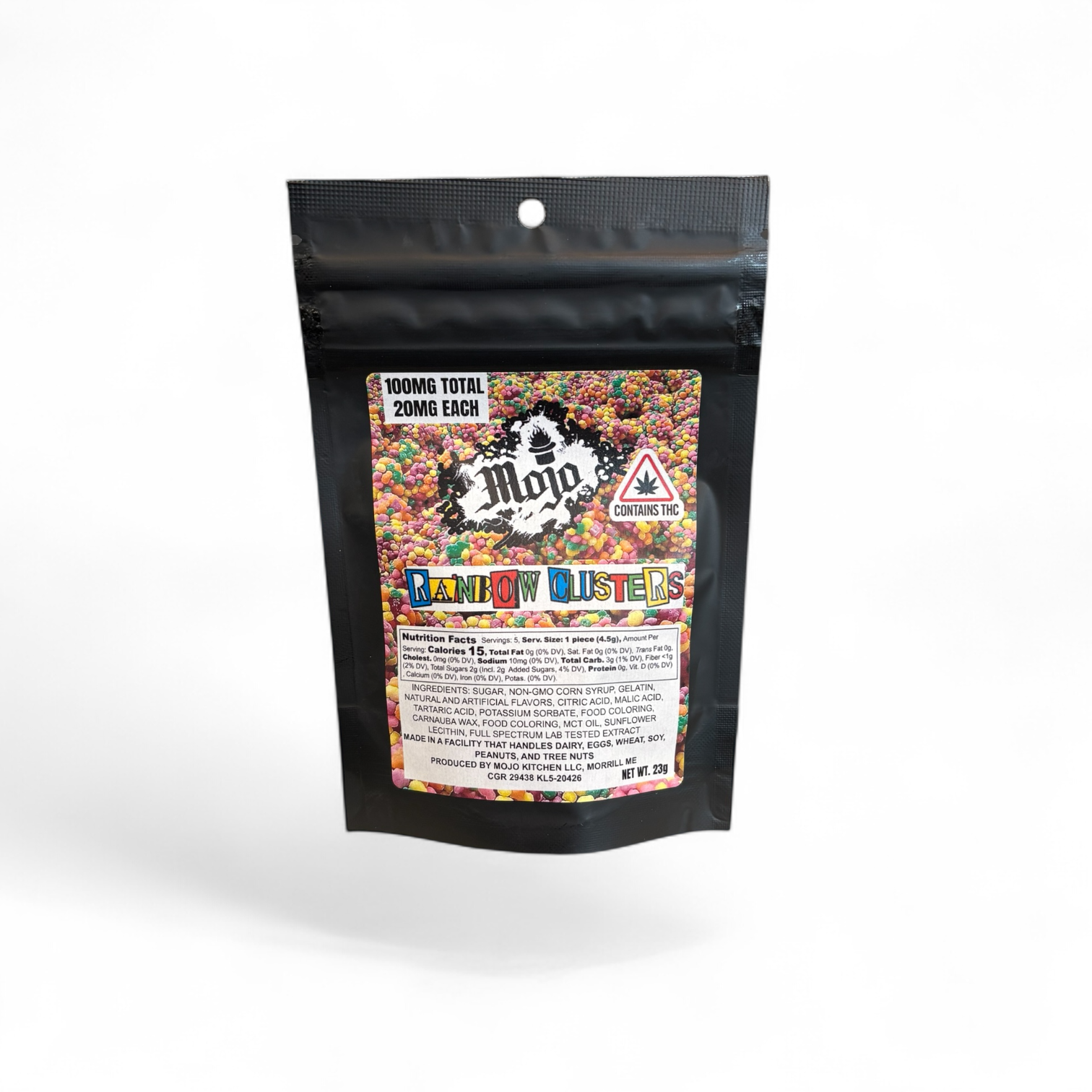 Photograph of product: Rainbow Clusters | 100mg