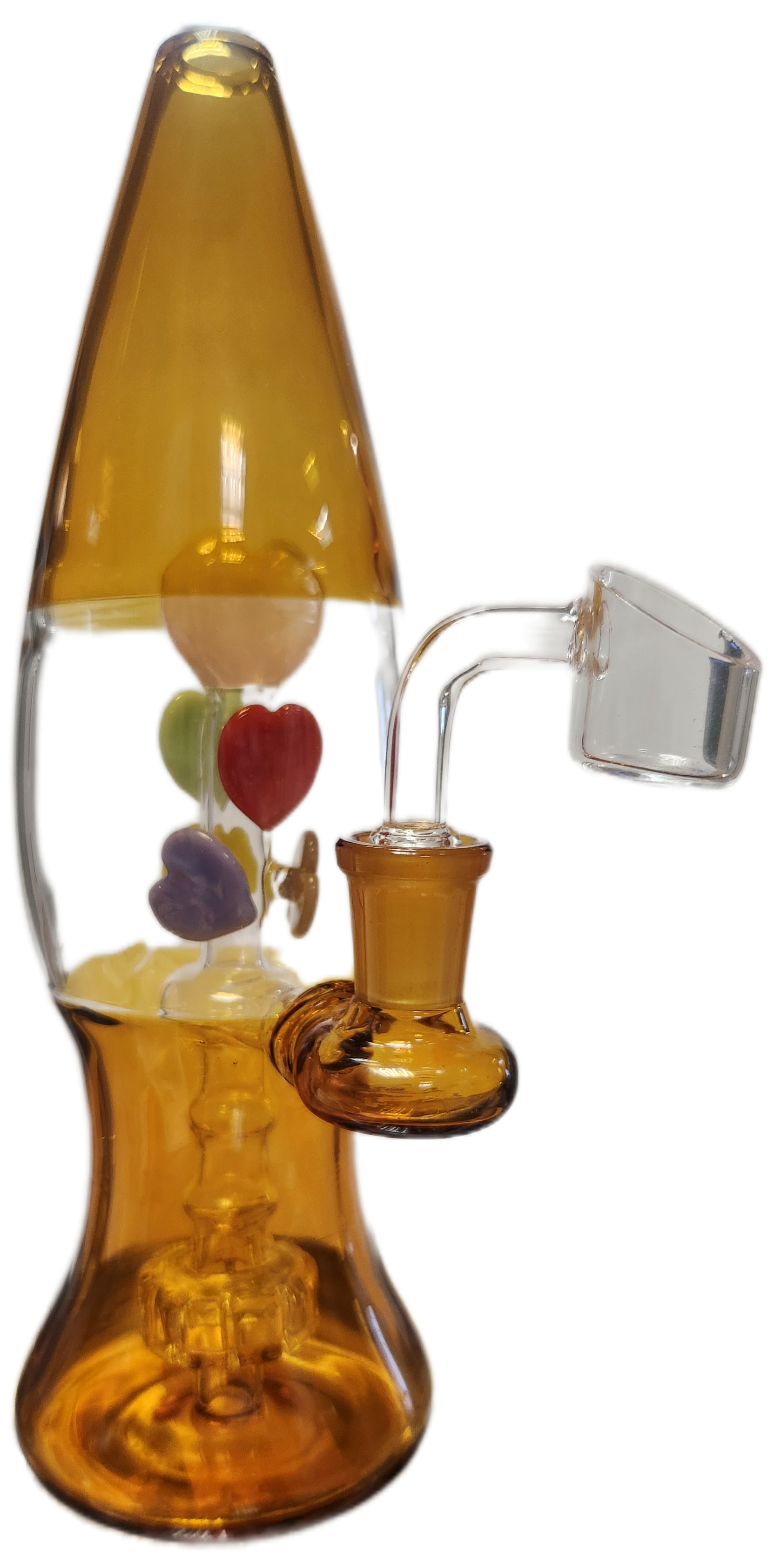 Photograph of product: Pulsar Lava Lamp I 9" Hearts I Highly Elevated