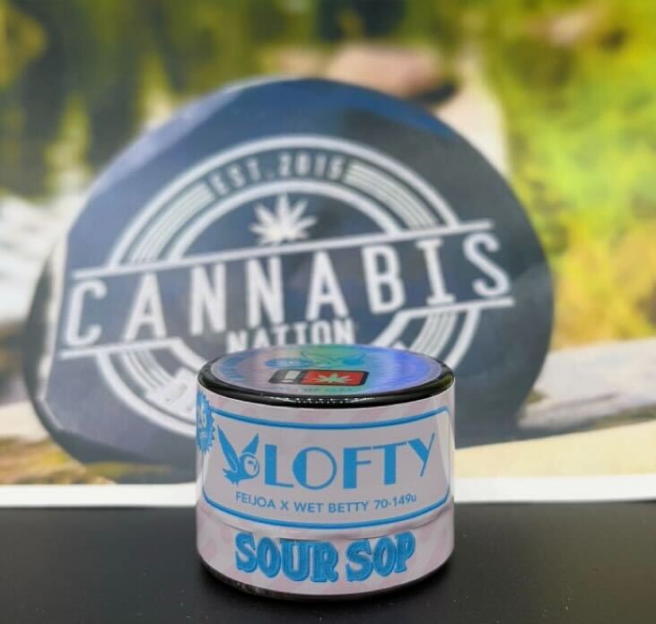 Photograph of product: Live Rosin | Sour Sop | 2g