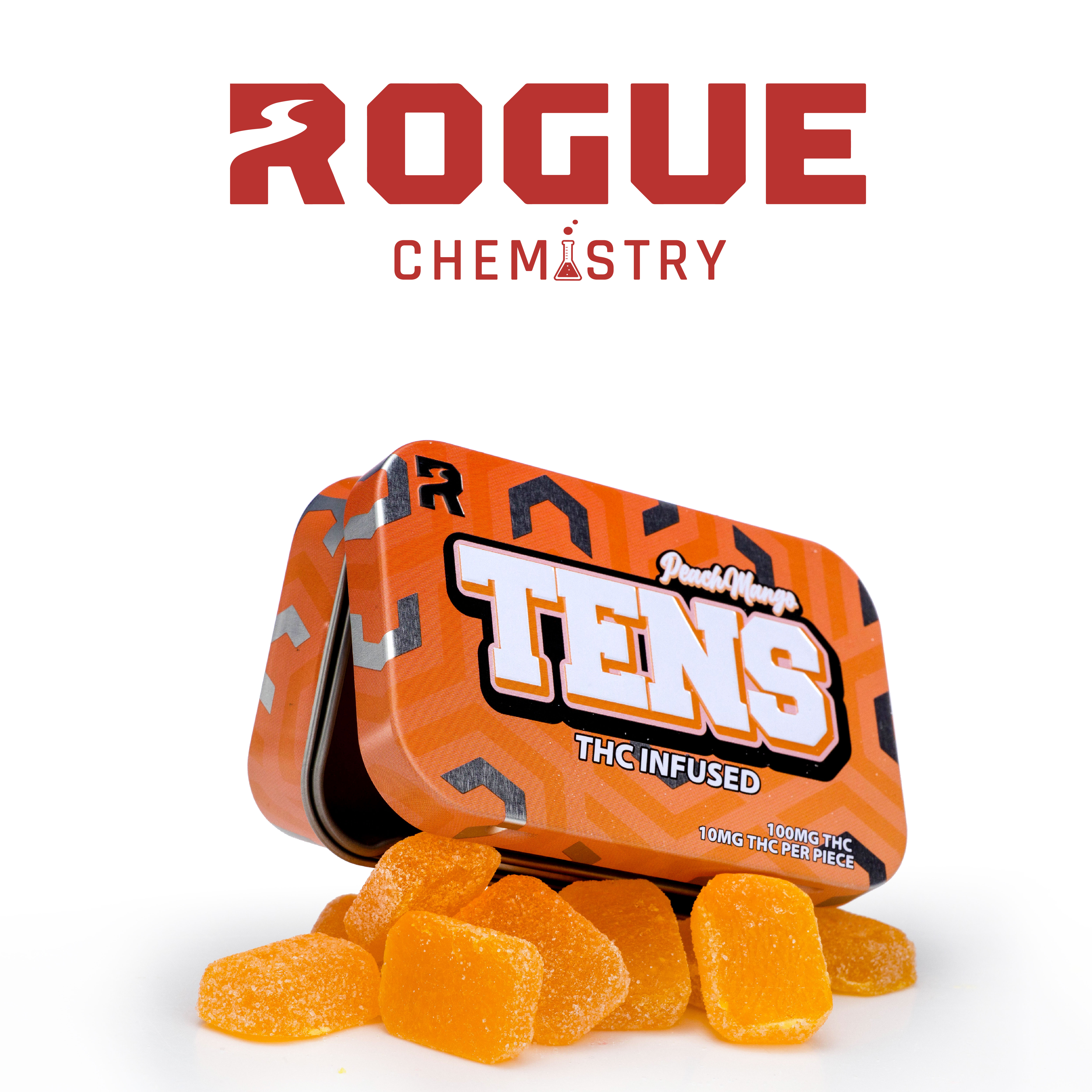 Photograph of product: Peach Mango TENS (10x10mg)