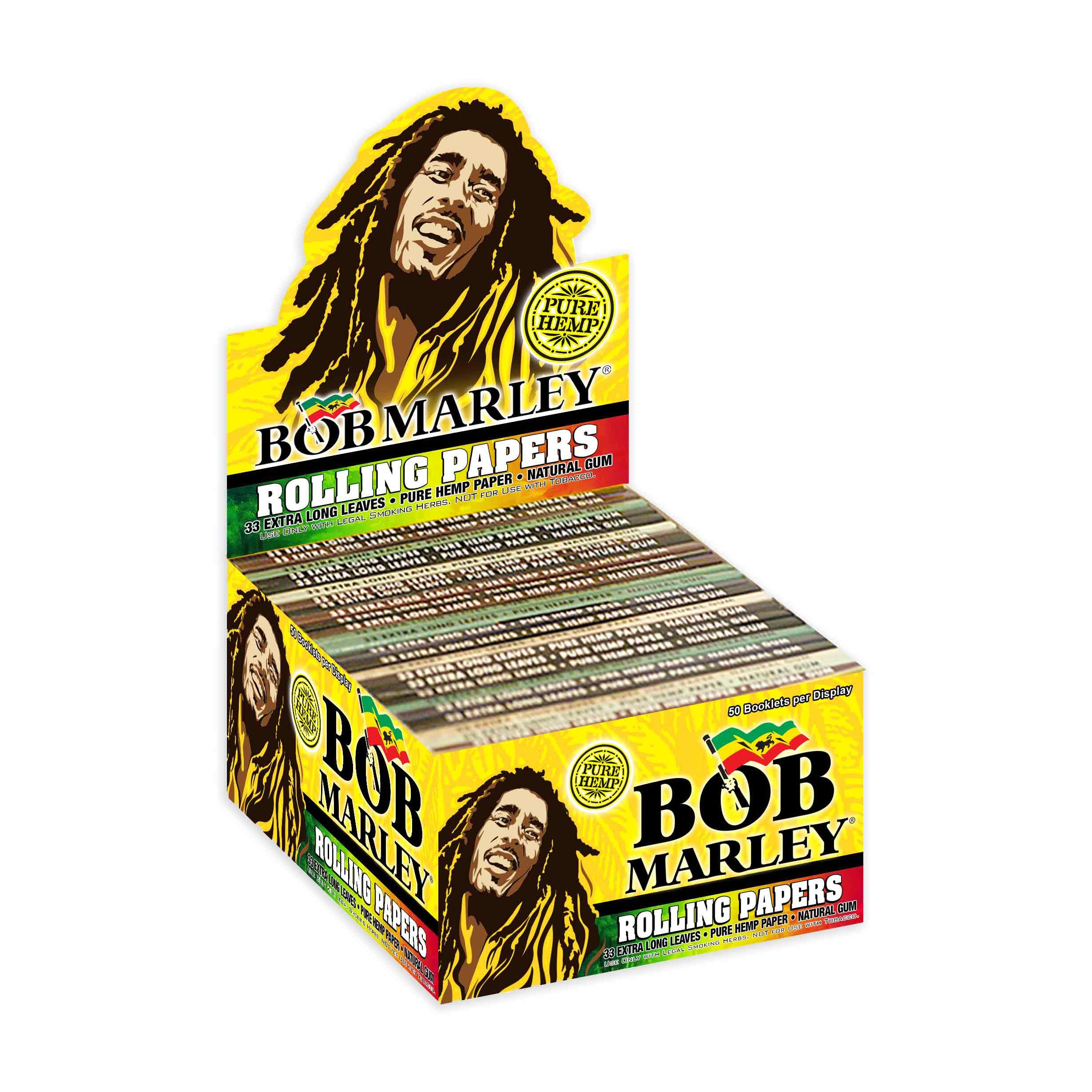 Photograph of product: Bob Marley | Pure Hemp Rolling Paper | King Sized
