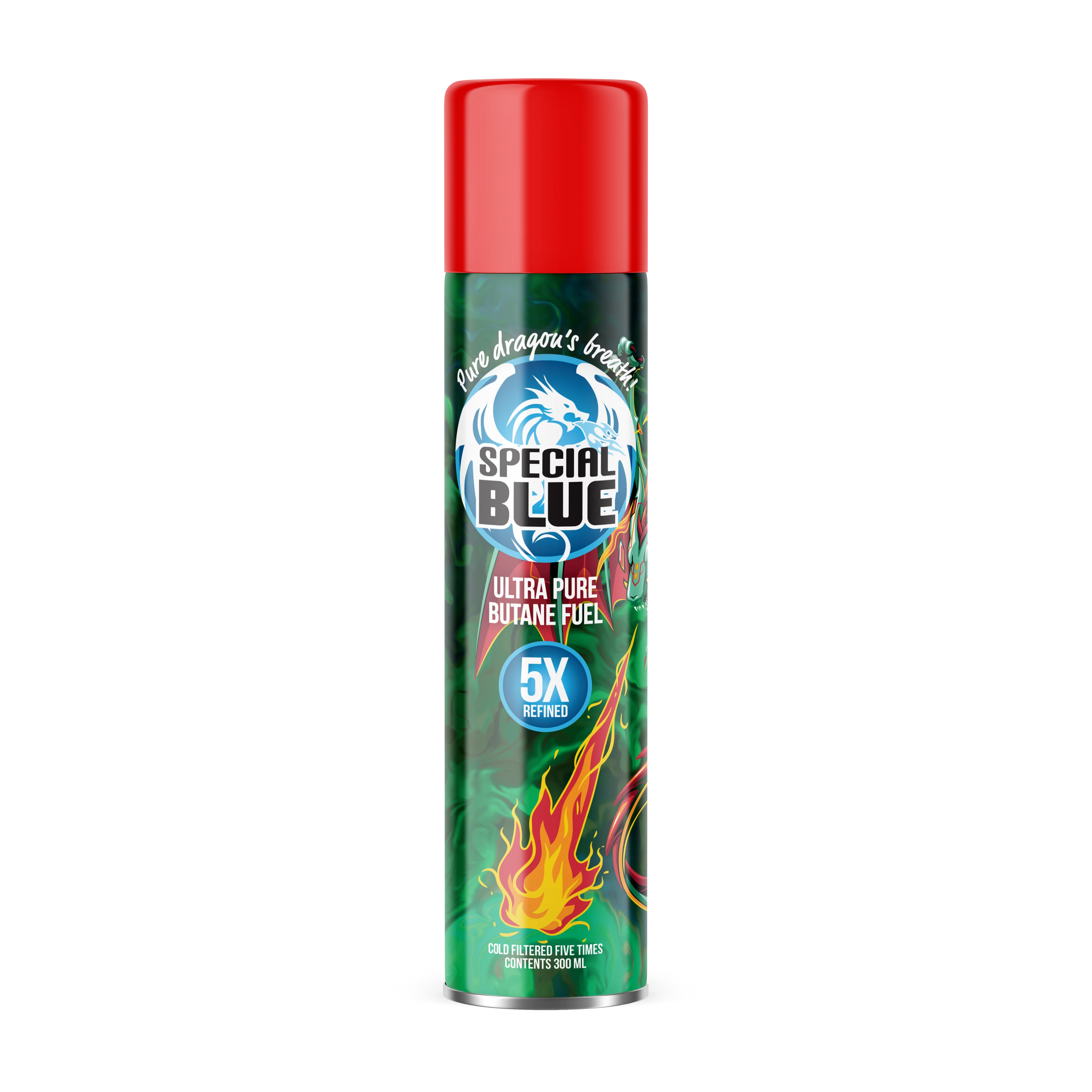 Photograph of product: Butane Fuel | Special Blue | 300 ML Can