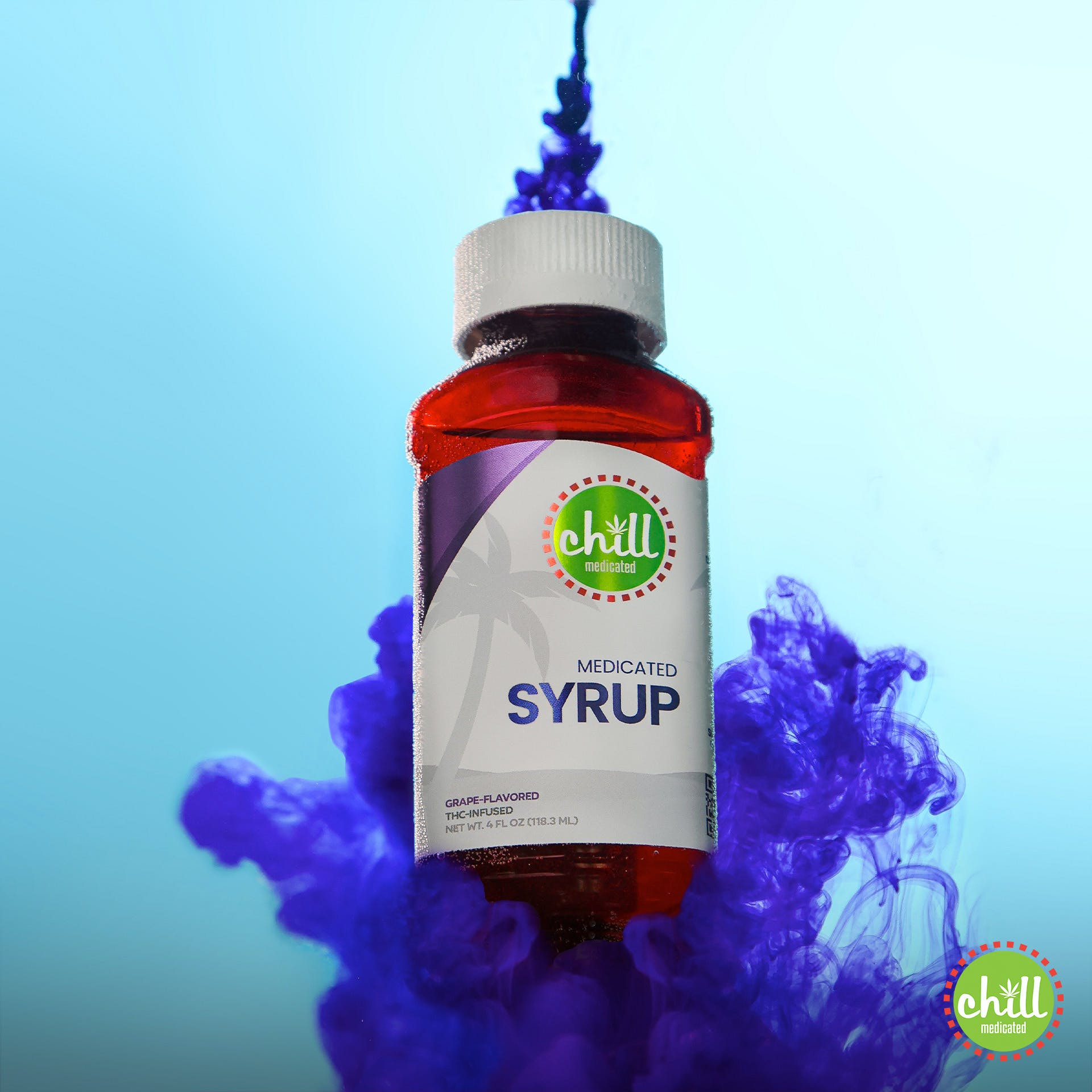 Photograph of product: Grape I 250mg Syrup