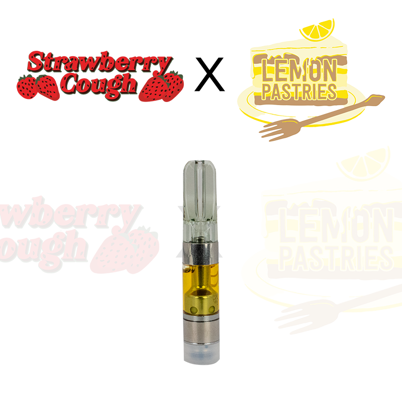 Photograph of product: Strawberry Cough x Lemon Pastries