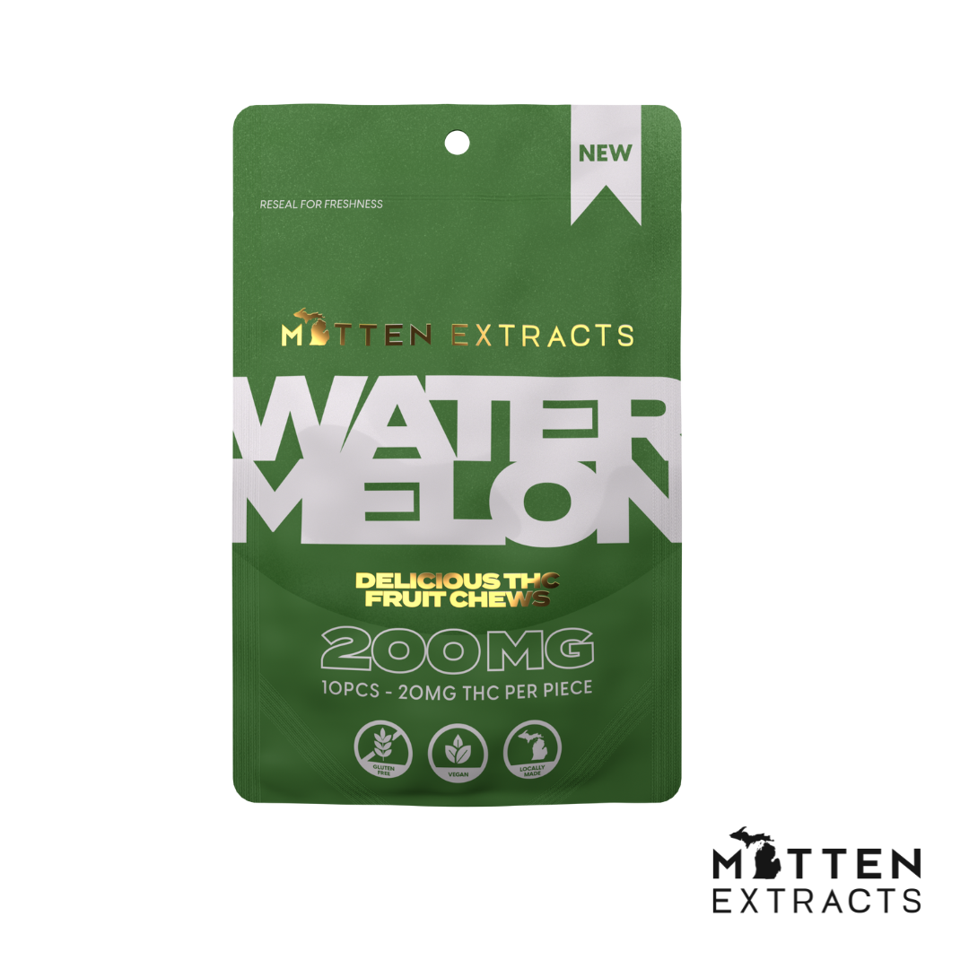 Photograph of Product: Watermelon Fruit Chews | 200mg