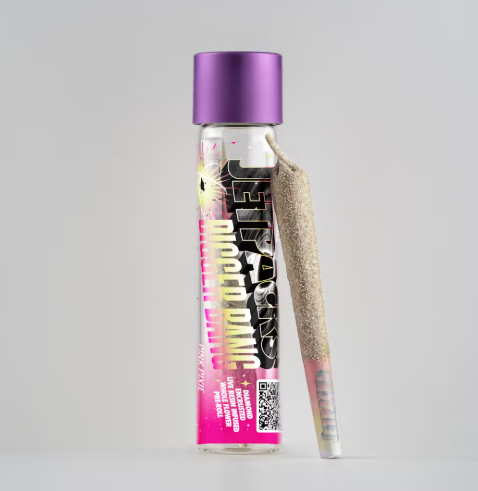 Photograph of product: Jetpacks Bigger Bang 1g Infused PreRoll  - Pink Pixie