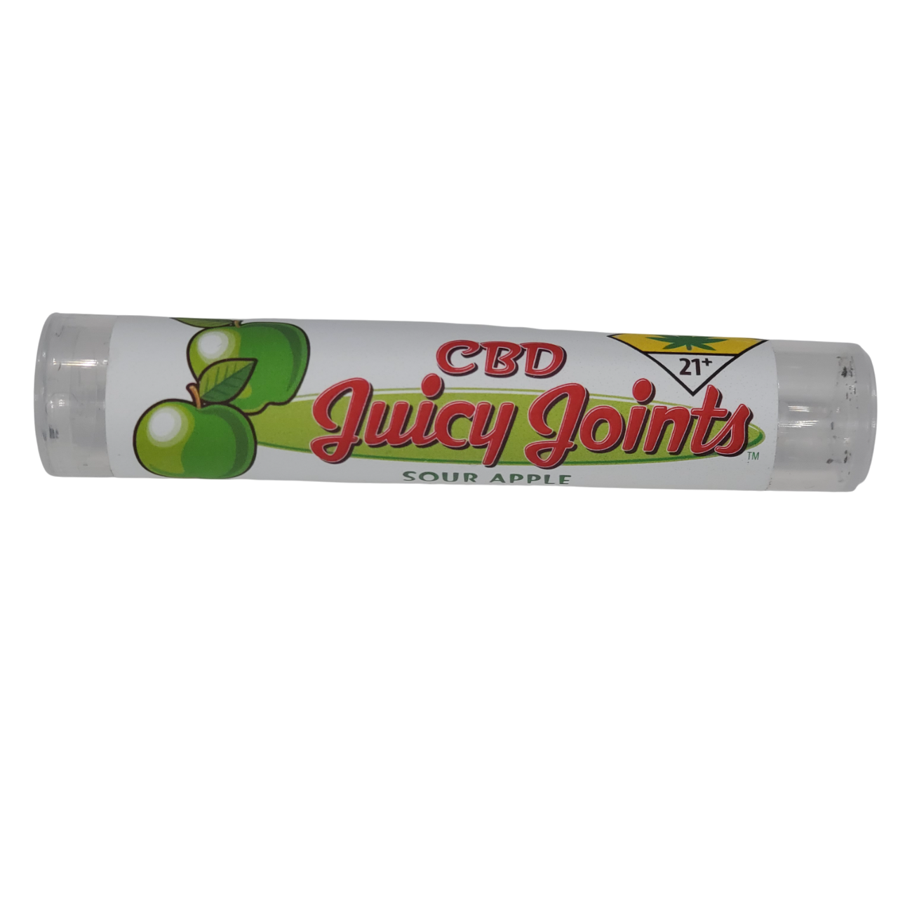 Photograph of product: Juicy Joints IPR Sour Apple CBD 1 x 0.8g
