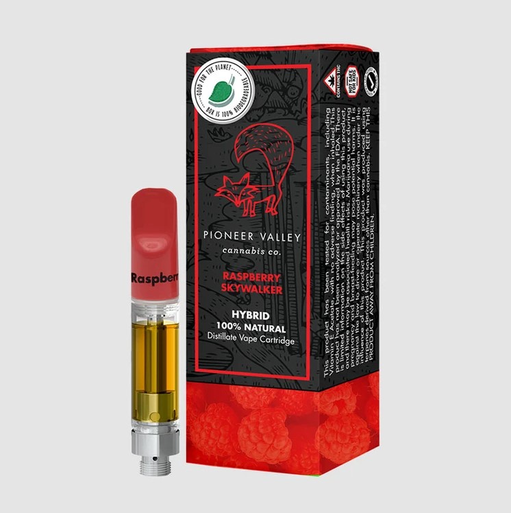 Photograph of product: Raspberry Skywalker Vape Cartridge | 1g