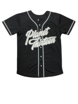 Photograph of product: Black & Silver P13 Jersey XS