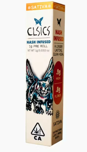 Photograph of product: CLSICS Blue Crack Oui'd au chocolat Pre-Roll