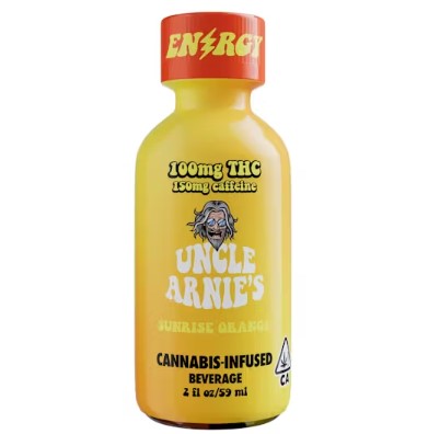 Photograph of product: Sunrise Orange With Caffeine [S] - 100MG Shot 2OZ