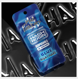 Photograph of Product: Mac Pharms - Hash Rosin Disposable 0.5g - Blue Rizz