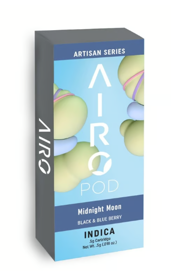 Photograph of product: Airo: Midnight Moon | Distillate Cart