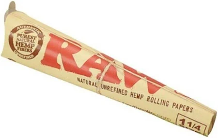 Photograph of product: RAW | Raw Organic Hemp Cones | King Size 3 pk