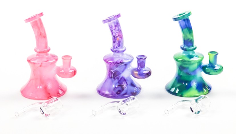 Photograph of product: Dab Rig - - 5.5" MirageStone $60