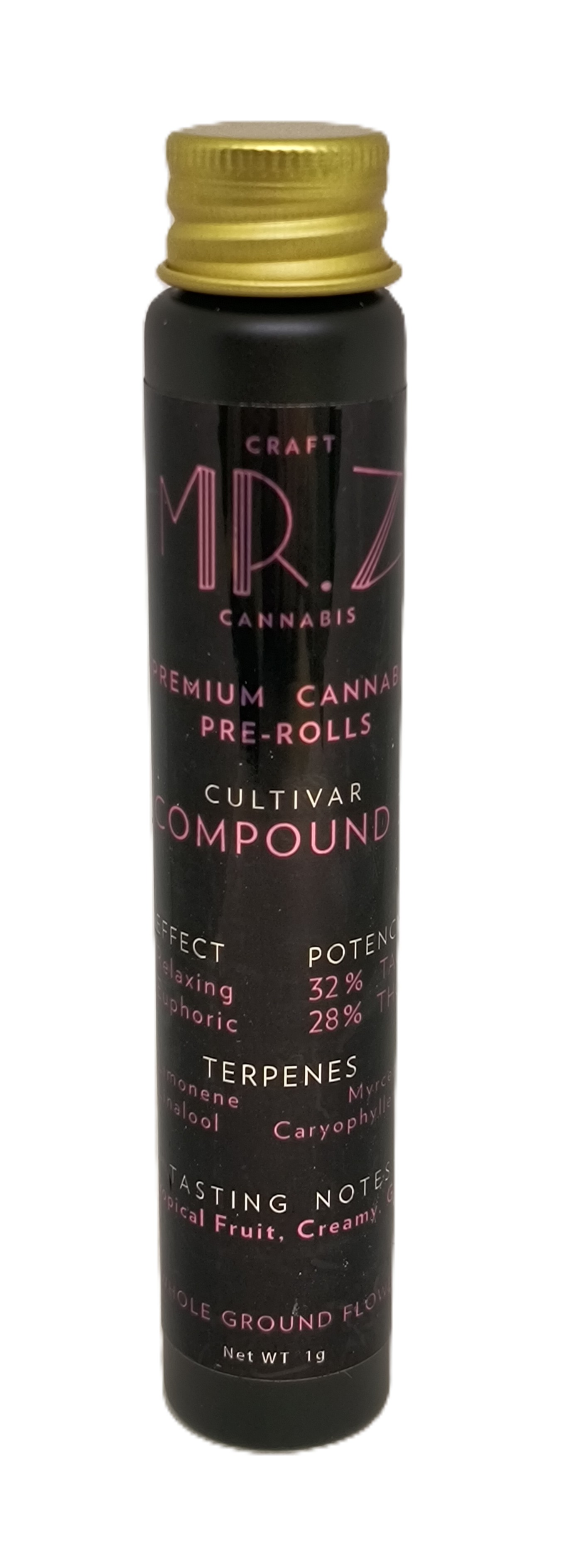 Photograph of product: Compound Z Pre-Roll | Mr. Z