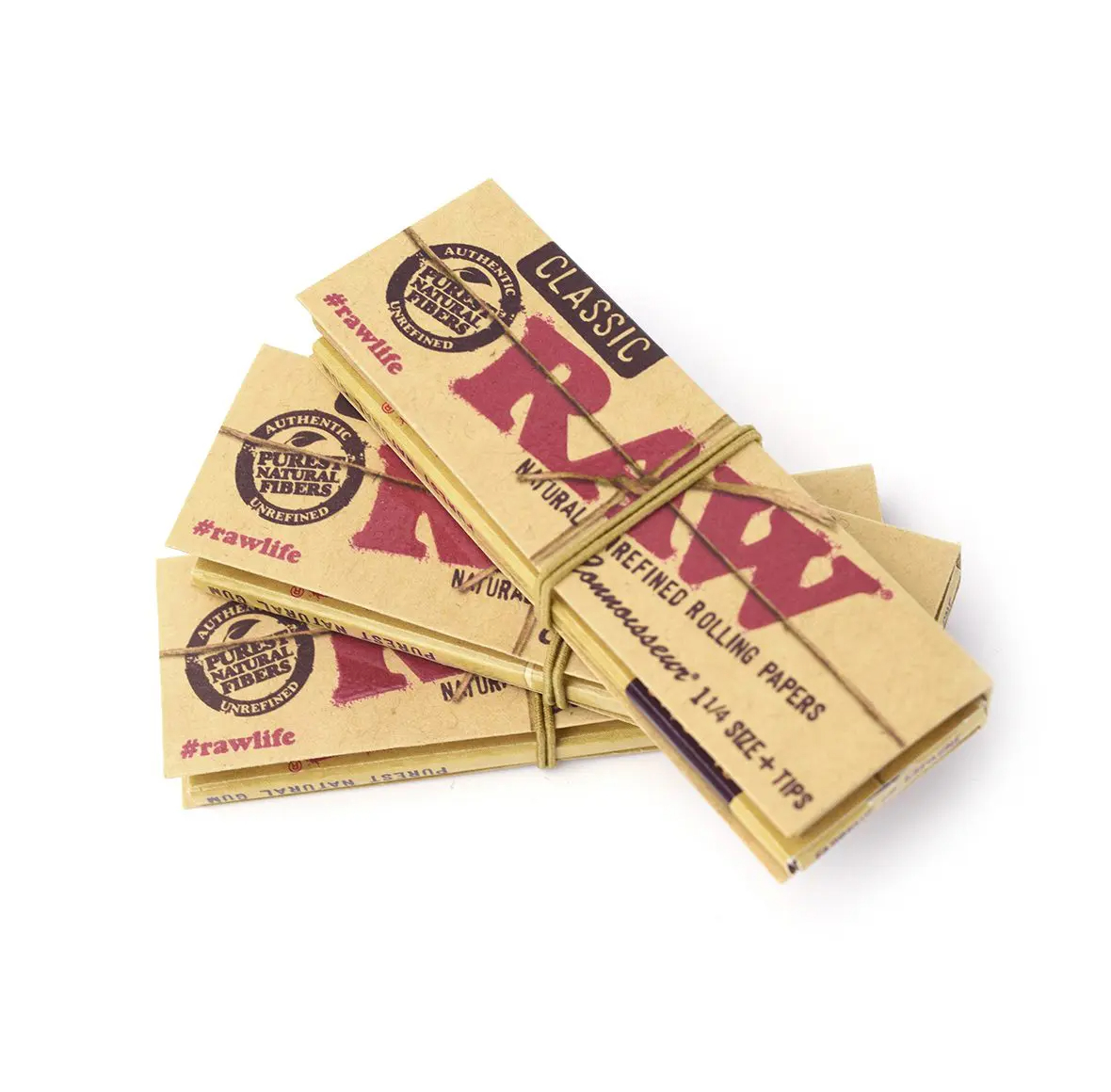 Photograph of product: Raw Classic with Tips - 1 1/4"