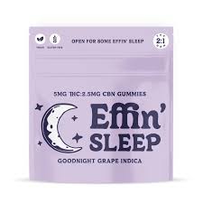 Photograph of product: 2:1 TH-oui:CBN Sleep Goodnight Grape Infused Soft Chews 20pk