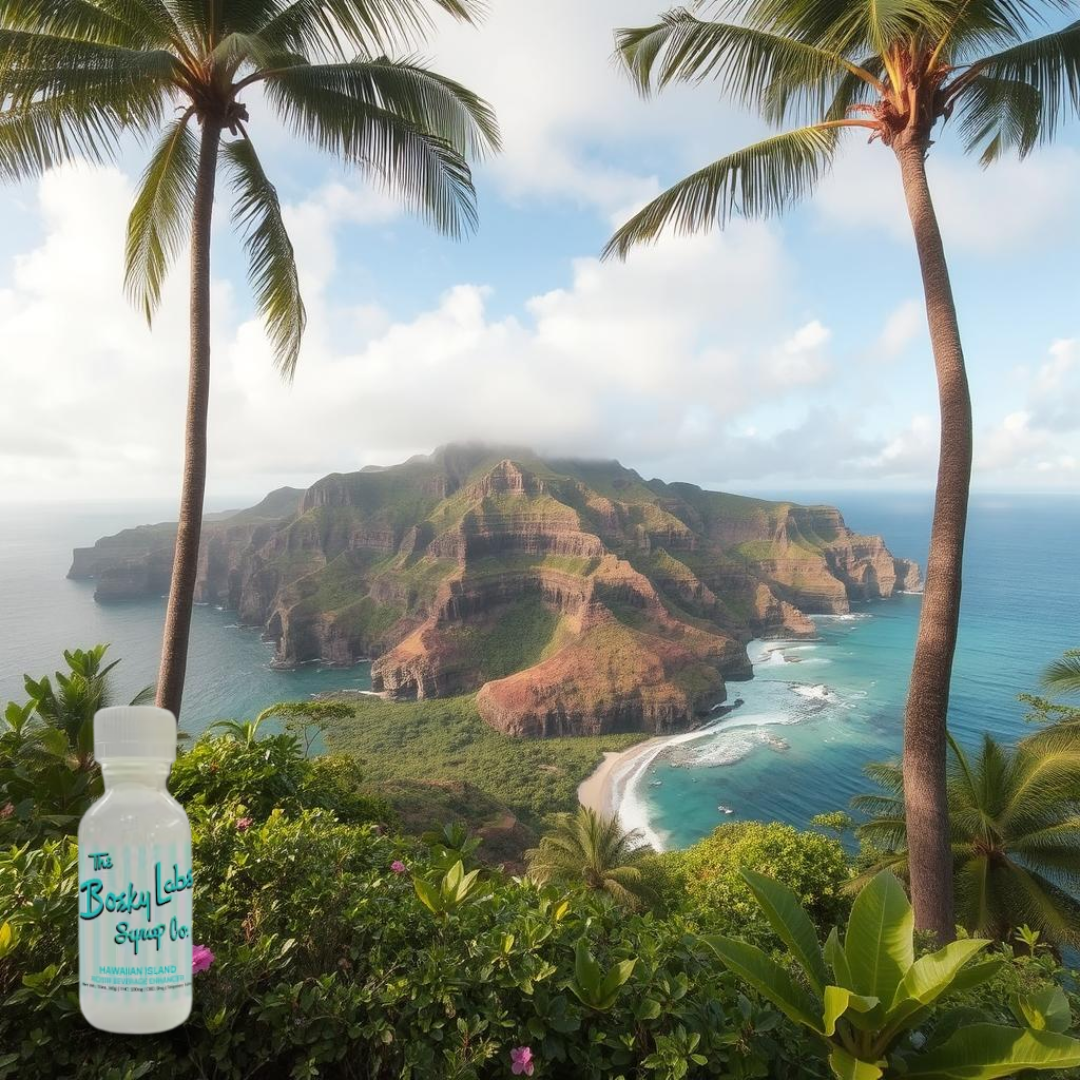 Photograph of product: Bosky Labs- Hawaiian Island - Syrup