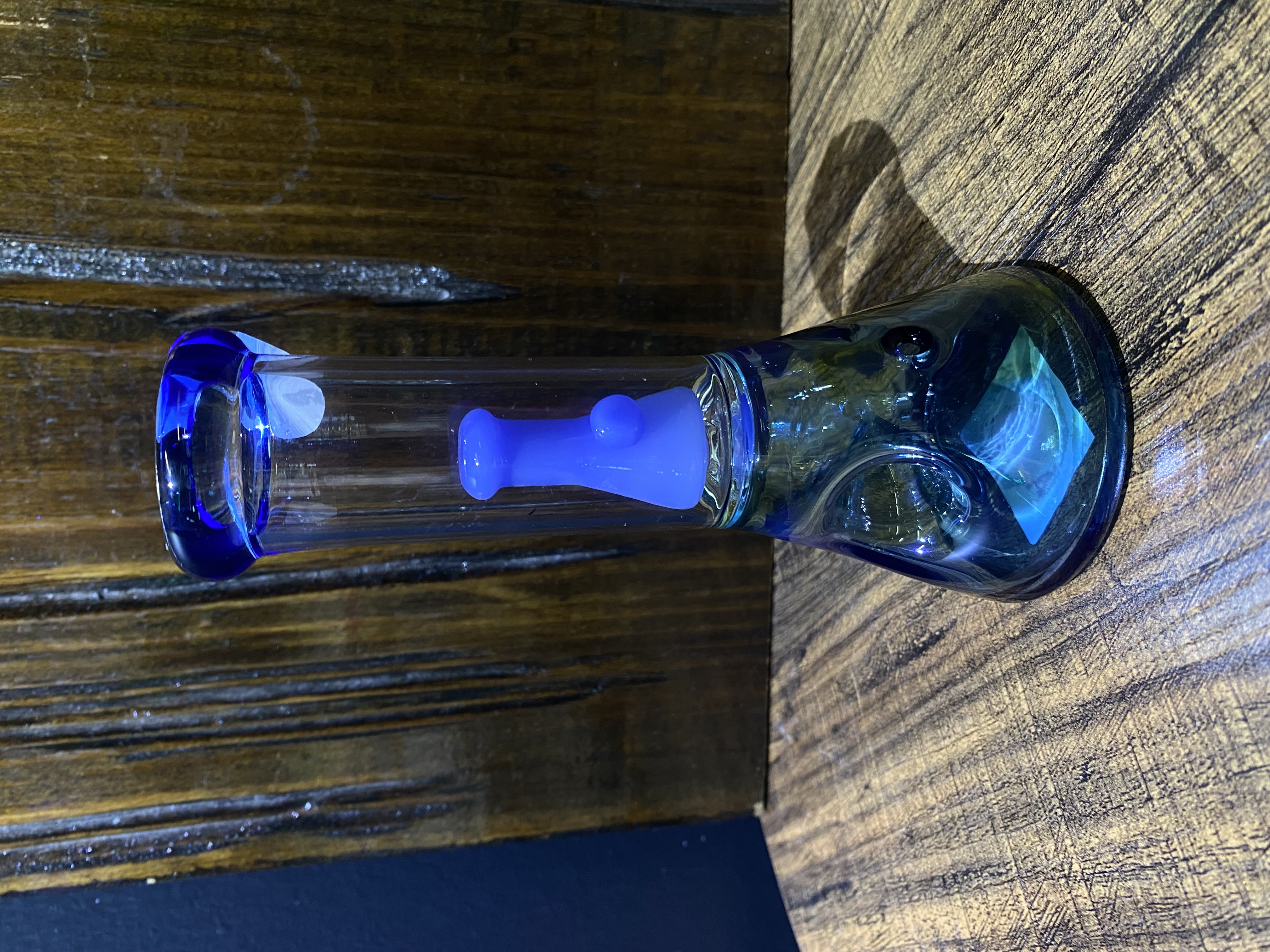 Photograph of product: Beaker Perc Glass Pipe | 6.5"
