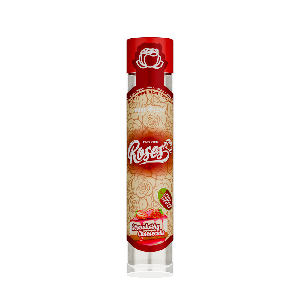 Photograph of Product: Strawberry Cheesecake 1g Infused Pre-roll