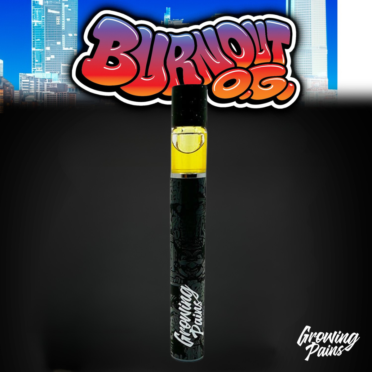 Photograph of product: Burnout Og | Live au chocolat Rosin | Disposable