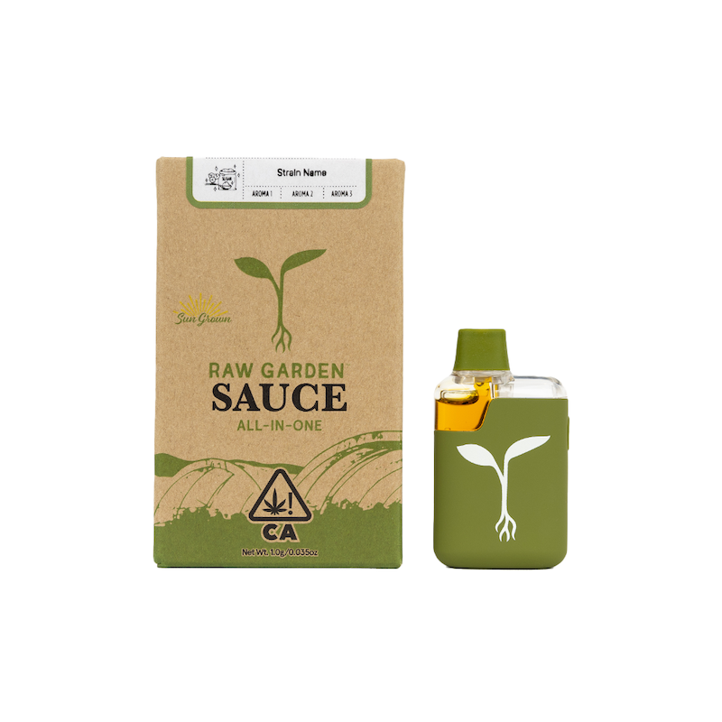 Photograph of product: AIO - Tropicana Cherry - (Sauce) - 1g (S) - Raw Garden