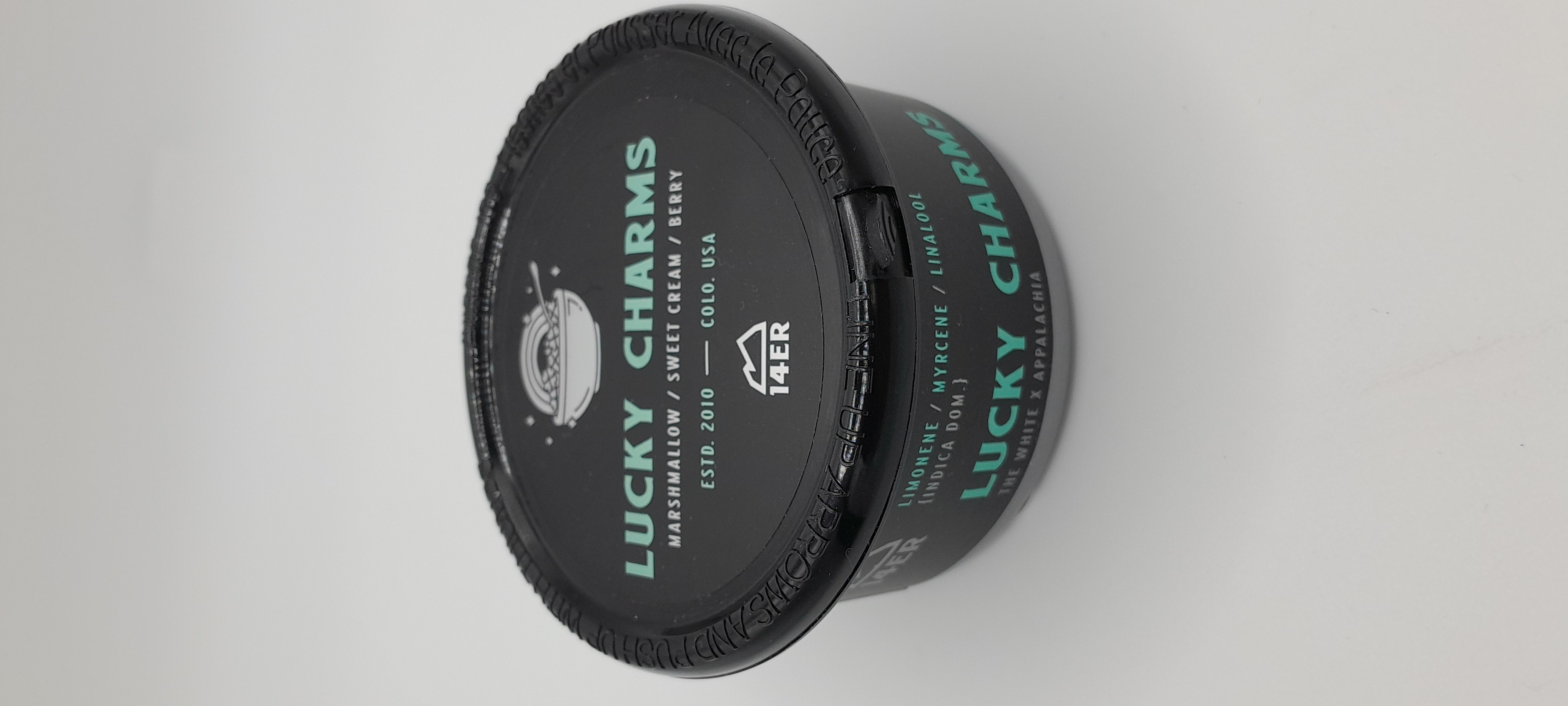 Photograph of product: 14ER - LUCKY CHARMS - 3.5G - Oui'd