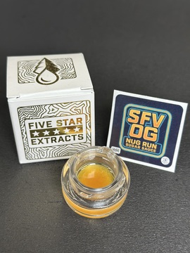 Photograph of product: 1G SFV OG NUG RUN SUGAR SAUCE CONCENTRATE