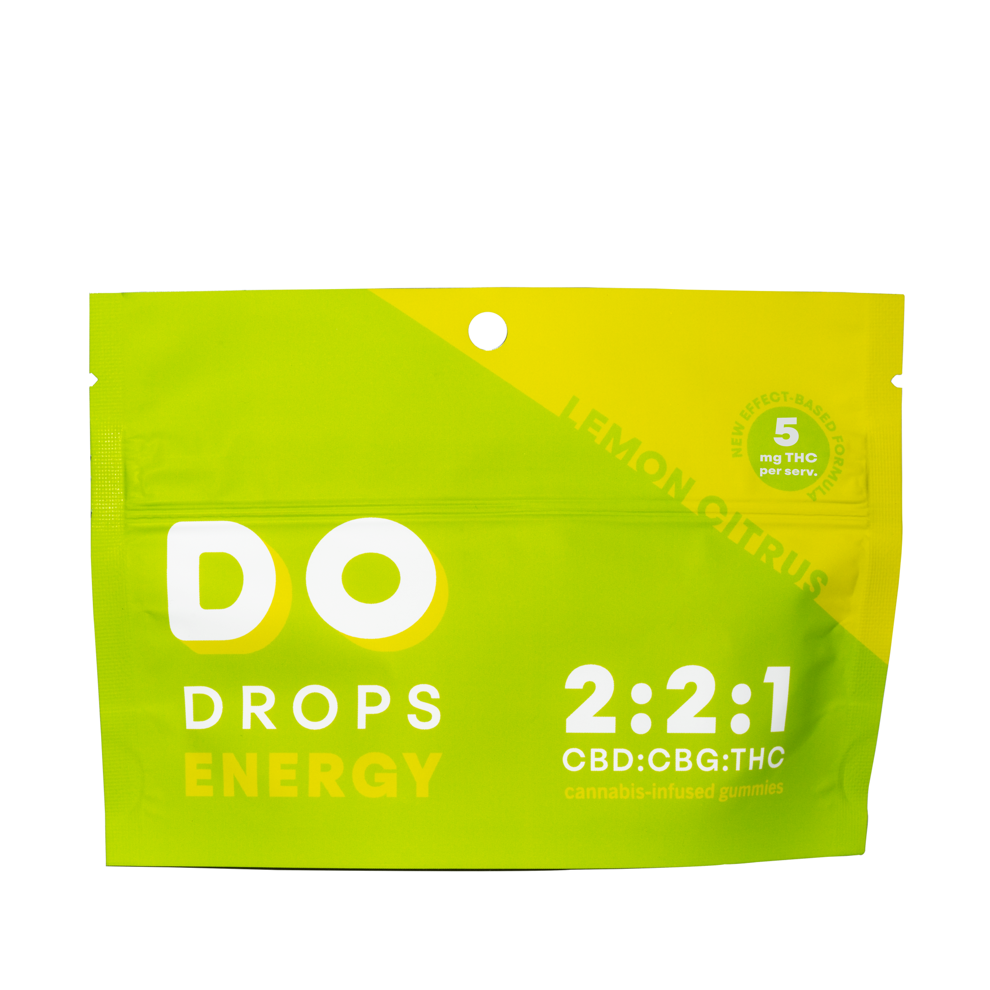 Photograph of product: Lemon Citrus CBD:CBG:TH-oui Energy Gummies (10pk)