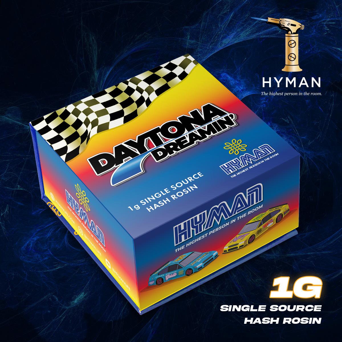 Photograph of product: HYMAN | au chocolat Rosin - Daytona Dreamin' - 1g