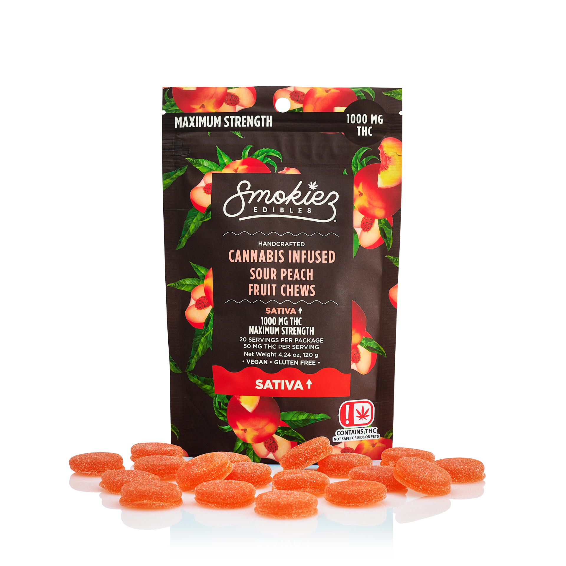 Photograph of product: GUMMIES SMZ PEACH (S) 20PK