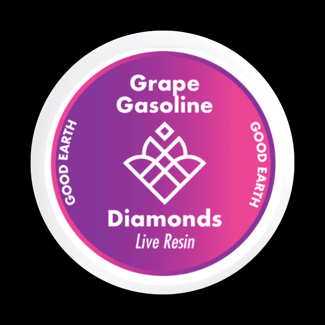 Photograph of product: Grape Gasoline LR Diamonds Good Earth Oui'd