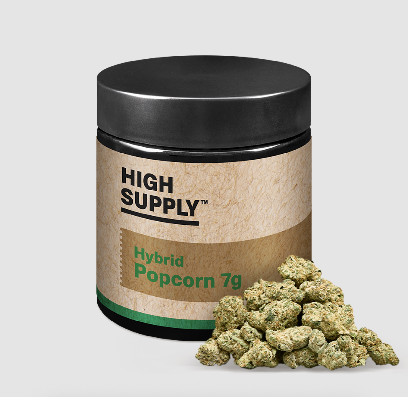 Photograph of product: HIGH SUPPLY 24 KARATZ POPCORN 7G