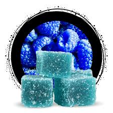 Photograph of product: Blue Raspberry | Chews 20pk | 100mg