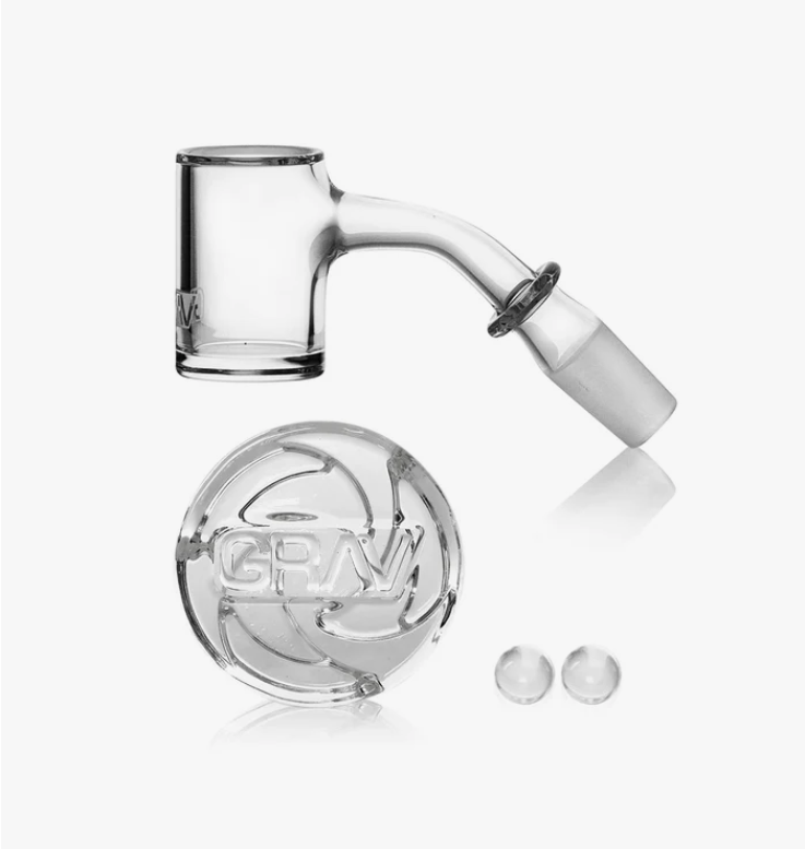 Photograph of product: GRAV 14MM SEAMLESS QUARTZ BANGER SETS