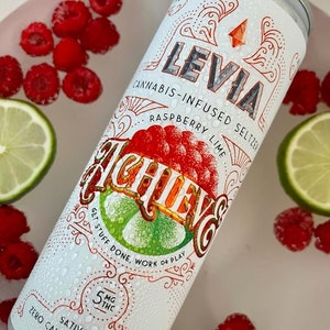 Photograph of Product: Levia Peach Lemonade 5mg 12oz