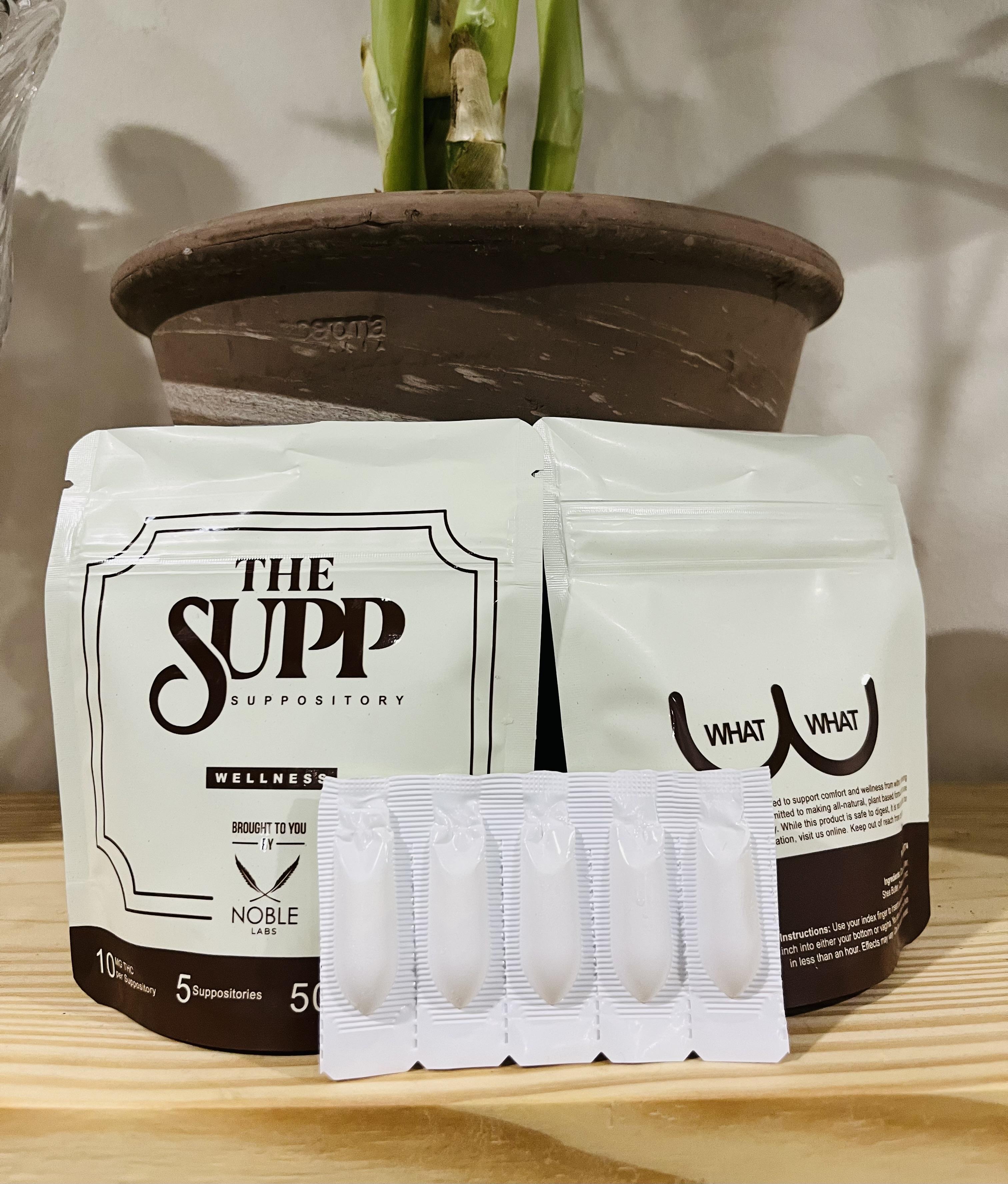 Photograph of product: The Supp Suppositories | 50mg