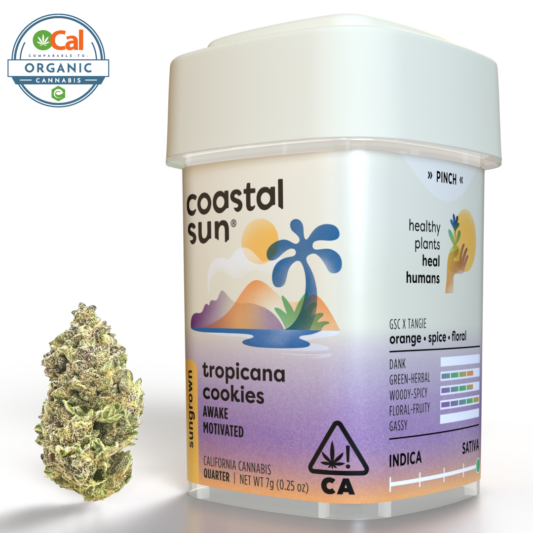 Photograph of product: Tropicana Cookies Sungrown Flower - 7g