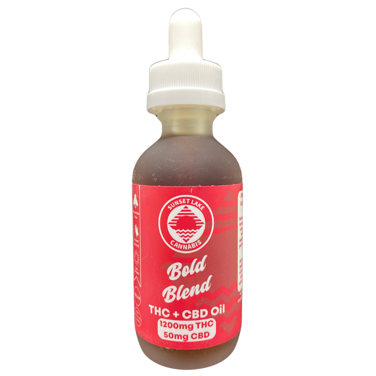 Photograph of Product: Sunset Lake - Tincture - Bold Blend 1200mg