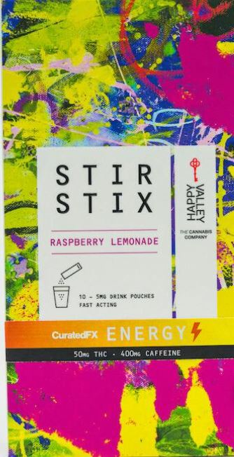 Photograph of product: Raspberry Lemonade X-Cell Stir Stix 50mg
