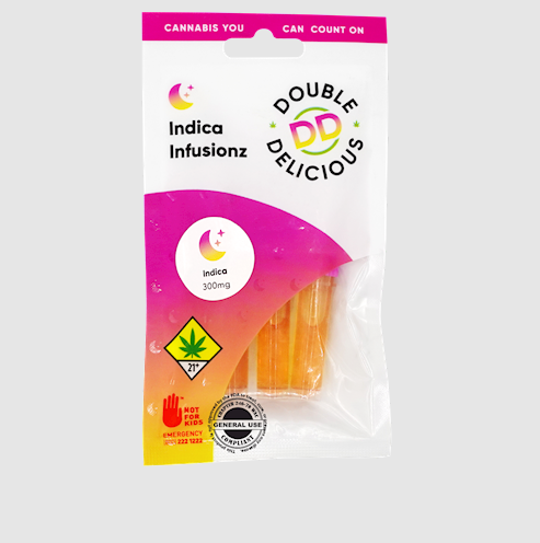 Photograph of product: Double D - Oui'd [300mg] 3pk Infusions