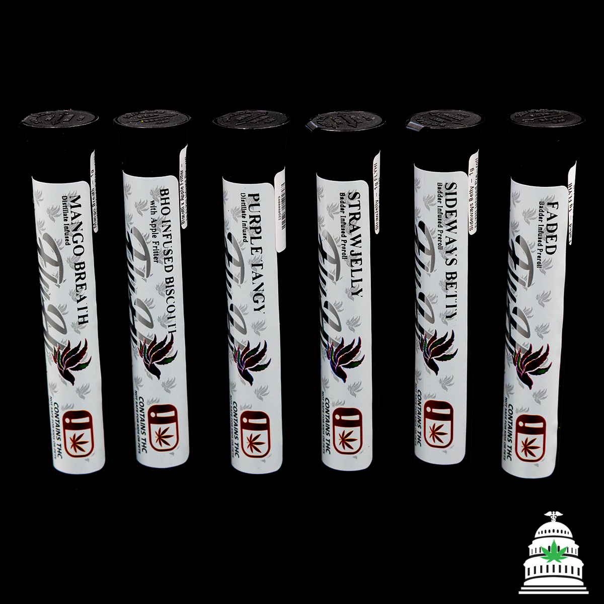 Photograph of product: Biscotti - FLYHI Infused Pre-roll