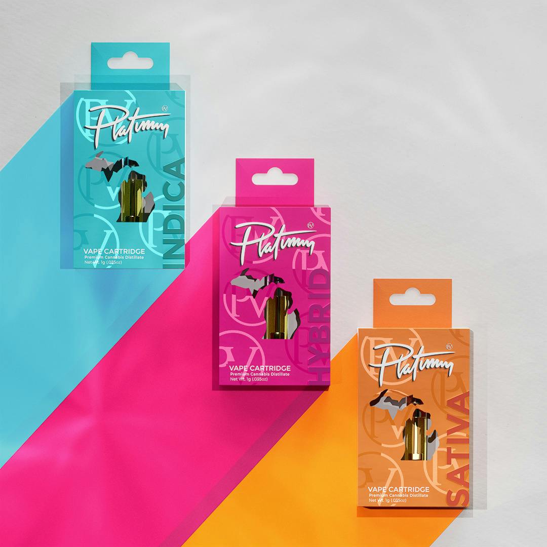 Photograph of product: Platinum Vape | 1g | Vape | Lemon Berry Tart