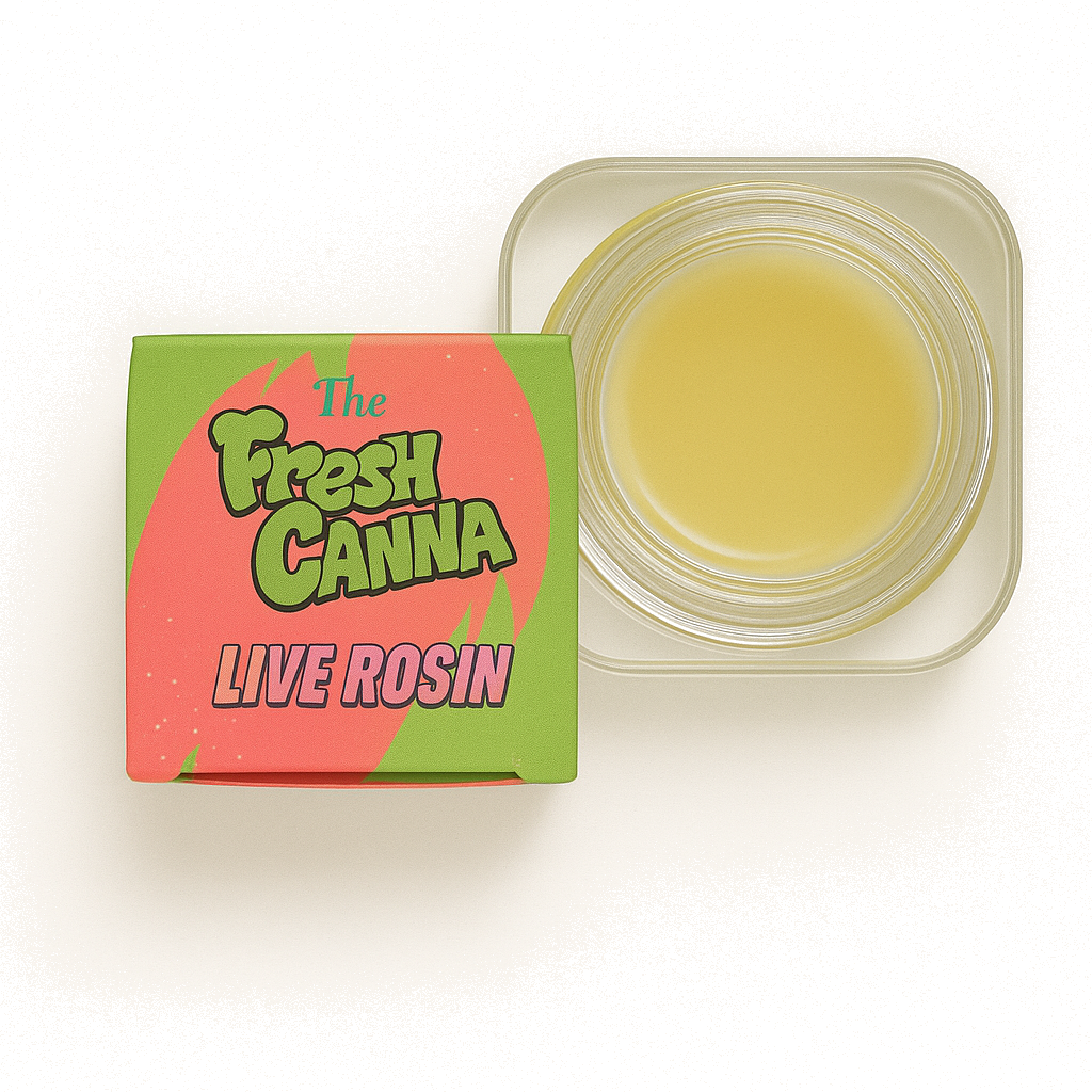 Photograph of Product: Fresh Canna | GMO | 1G Live Rosin