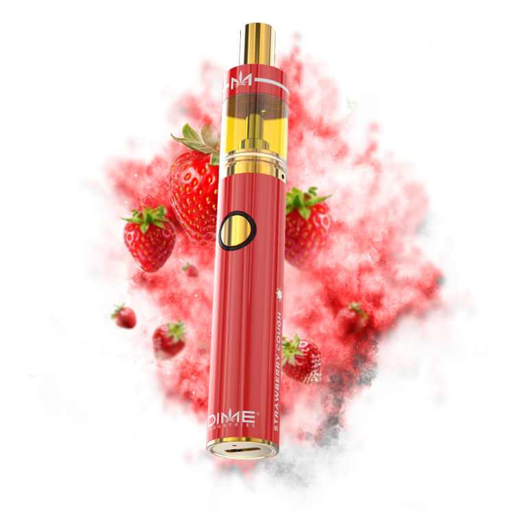 Photograph of product: DIME INDUSTRIES - Strawberry Cough Disposable