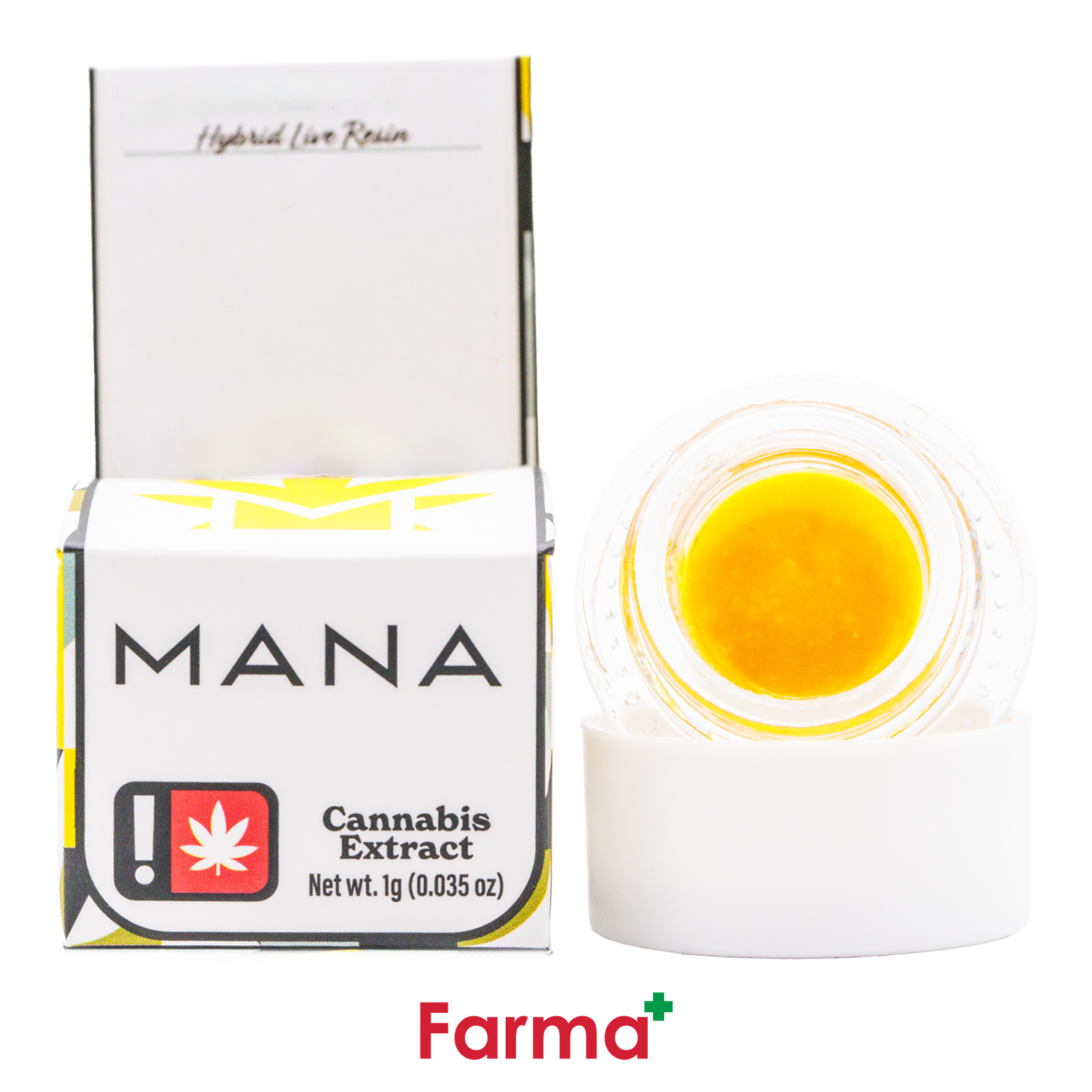 Photograph of product: Mana Extracts Sundae Driver Live Resin 1g