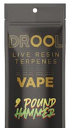 Photograph of product: Drool - 9lb Hammer 1g Live Resin Disposable
